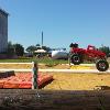 The all new El Diablo flying by, sporting anew red scheme and CPE Barbarian Chassis